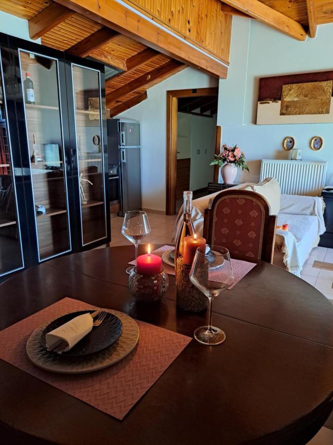 Attic Lägenhet Nea Moudhania Exteriör bild